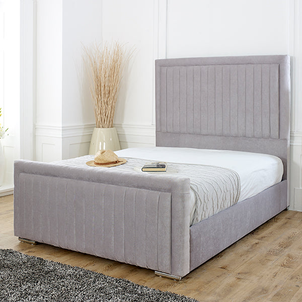 Dhp dante deals upholstered platform bed